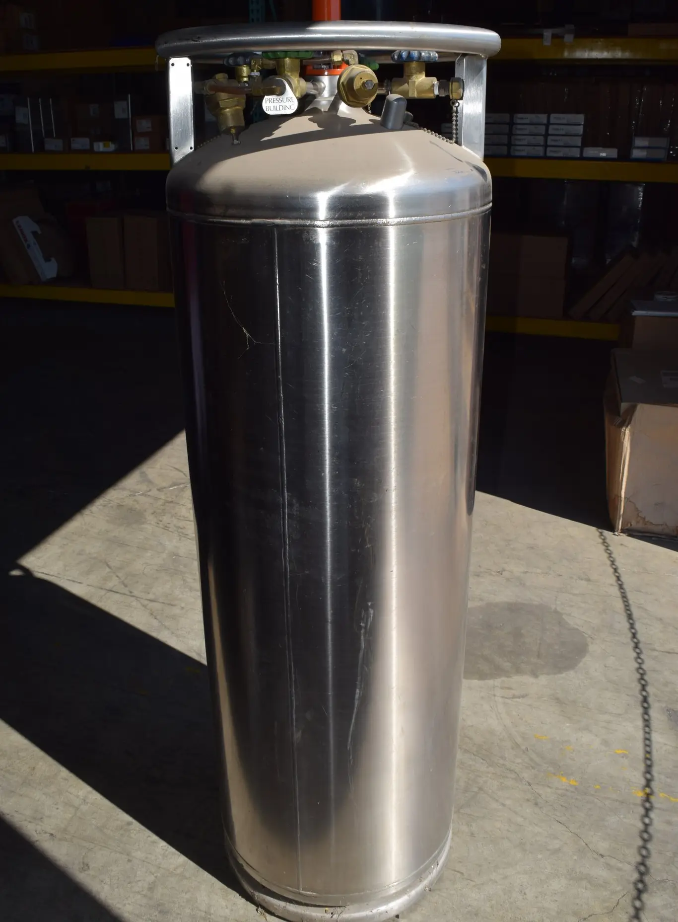 Stainless Steel Co2 Tank