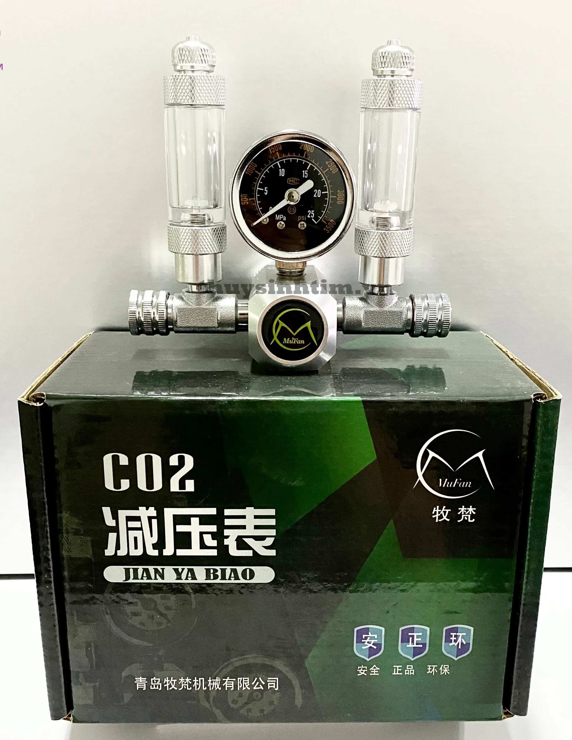 Van cơ và van điện co2