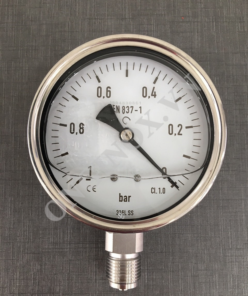 Báo giá Đồng hồ áp suất loại có dầu, inox 316L ngày 12/04/2021 2